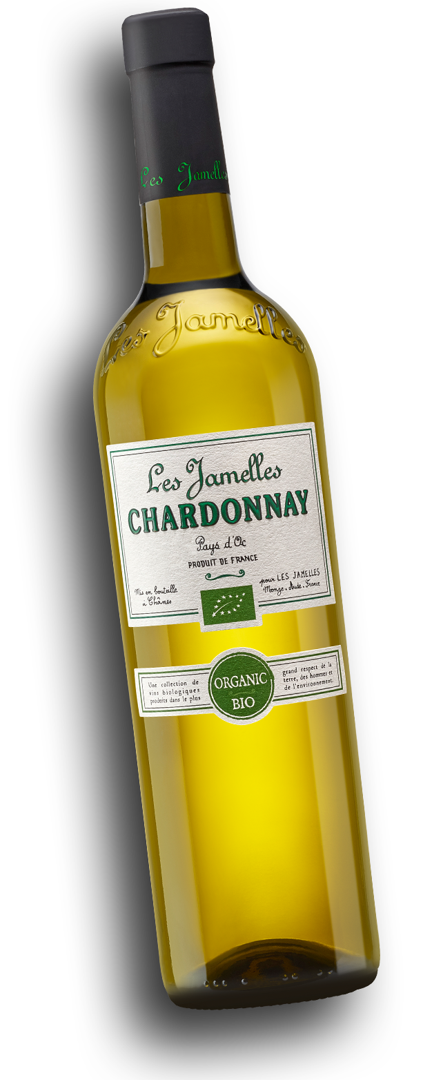 Les Jamelles Chardonnay Bio, trocken (2018) - Ratsweinhandlung Uelzen