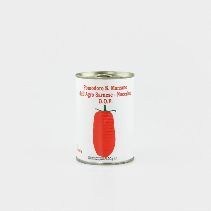 Pomodoro San Marzano dell‘Agro Sarnese - San Marzano Tomaten i. Dose, 400g (vegan, g.f.) - Ratsweinhandlung Uelzen